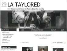 Tablet Screenshot of lataylored.com